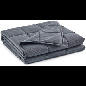COPY - COPY - AMAZON GREY WEIGHTED BLANKET 15LBS QUEEN
